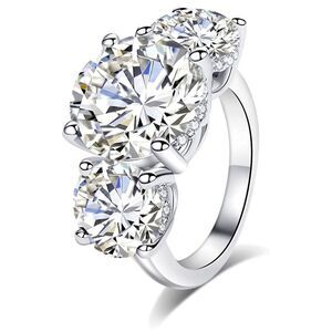 11.5 ct Diamond Moissanite 14k Engagement Ring